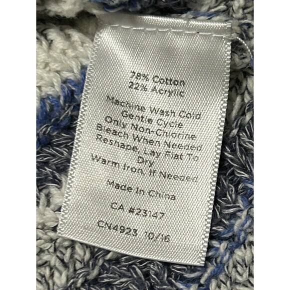 Talbots Women's Pullover Sweater Striped Size Medium - Picture 4 of 6